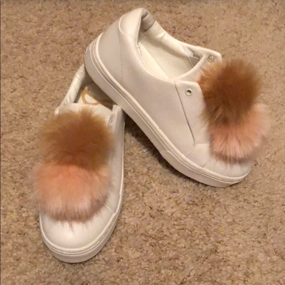 Platform Sam Edelman Sneakers with DuoToned Fluffs